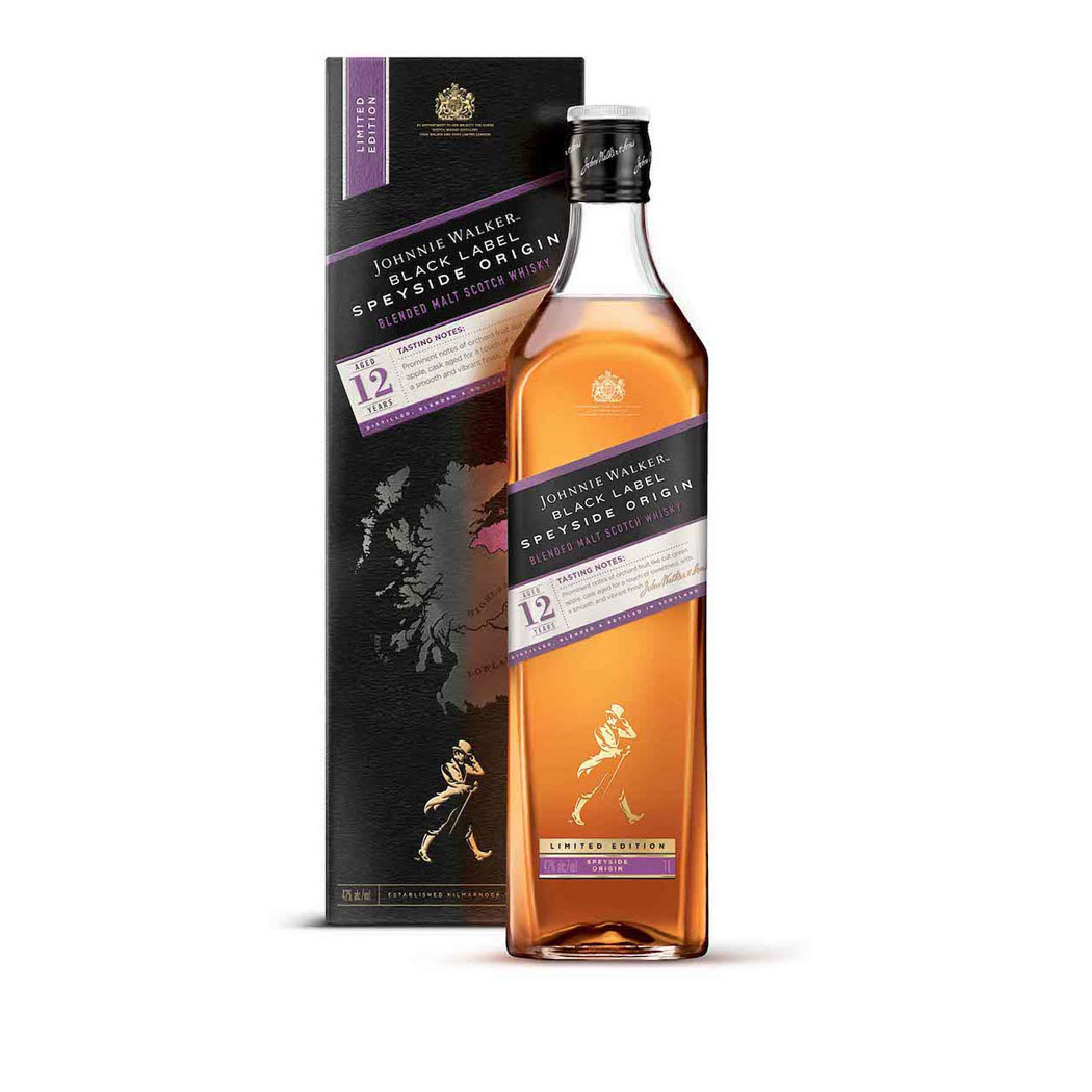 Johnnie Walker Black Label Speyside Origin 100cl